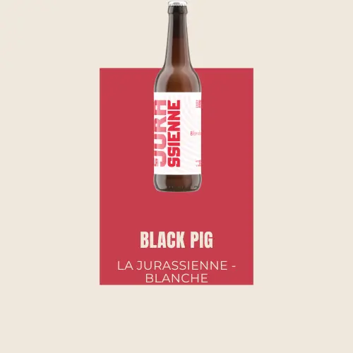 Black Pig - La Jurassienne - Blanche