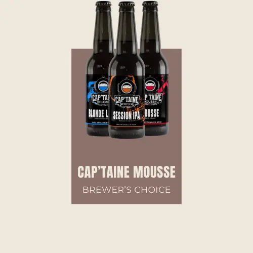 Cap'taine Mousse Choix Du Brasseur