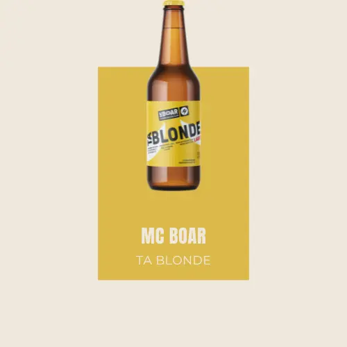 Brasserie Mc Boar TA Blonde Lager