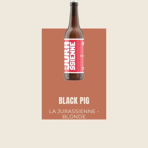 Black Pig La Jurassienne Blonde