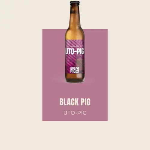 Black Pig Uto-Pig American Pale Wheat "La Blanche"