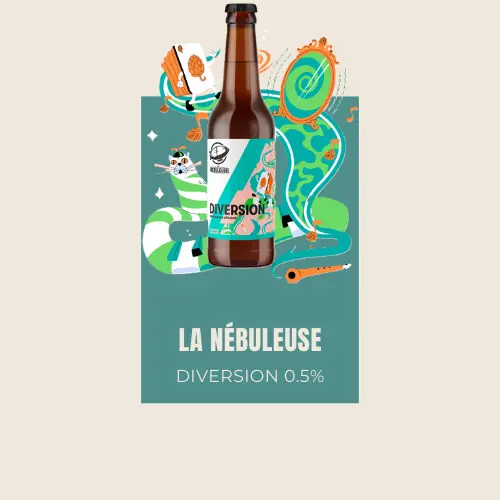 La Nébuleuse Diversion IPA 0.5% Alc.