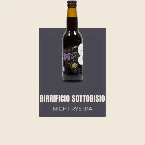 Birrificio Sottobisio Night Schwarze Rye IPA
