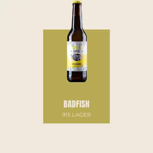 BadFish 915 Blonde Lager