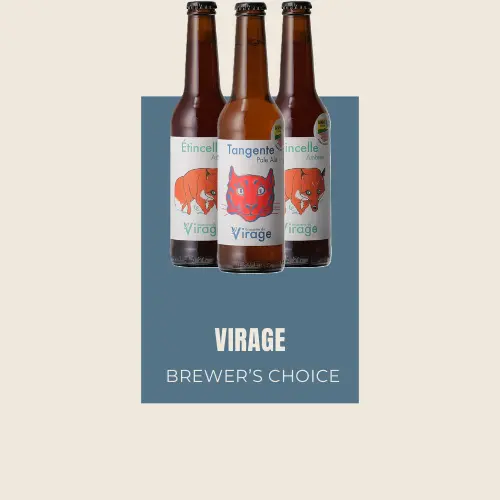 Brasserie du Virage Auswahl des Brauers
