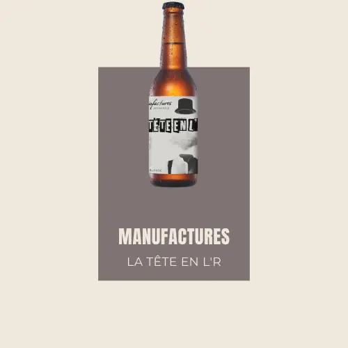 Les Manufactures La tête en L'R Blonde